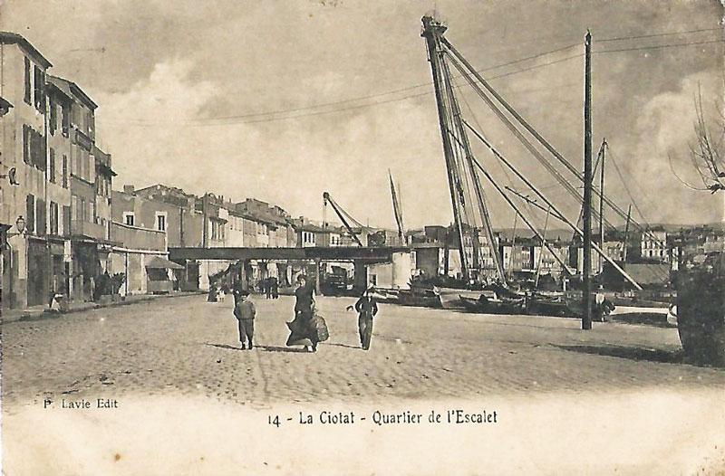 L'escalet avant la prolongation de la voie ferrée Batignolles