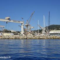 Digue du chantier Naval de La Ciotat